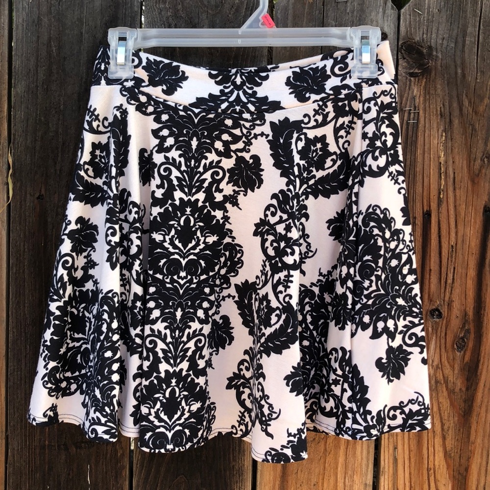Black and White Skirt
